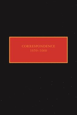 Janny Venema - Correspondence, 1659-1660, Inbunden