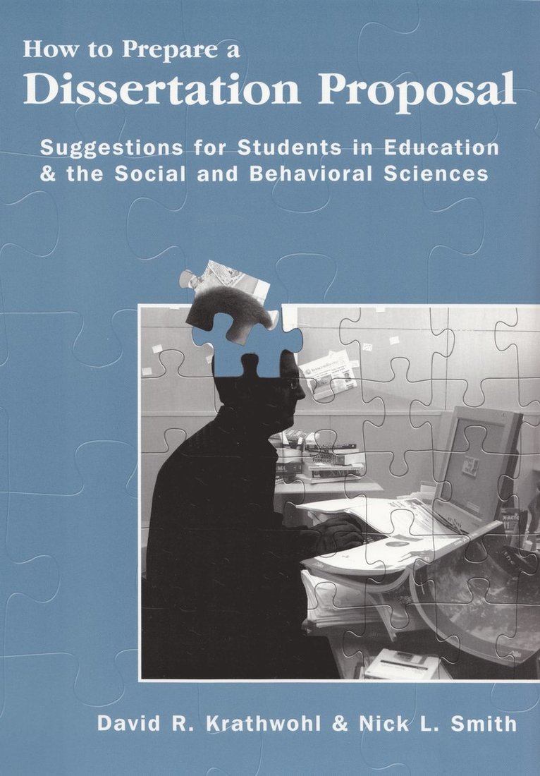 How to Prepare a Dissertation Proposal 1