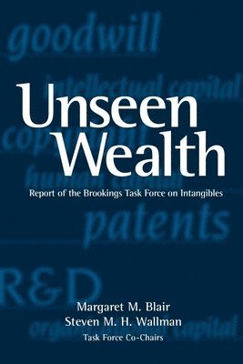 Margaret M. Blair, Steven H. M. Wallman - Unseen Wealth, Häftad