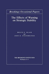 bokomslag The Effects of Warning on Strategic Stability