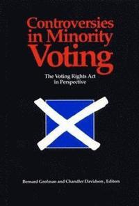 bokomslag Controversies in Minority Voting