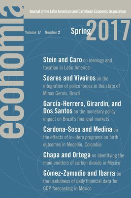 Raquel Bernal, Marcela Eslava, Ugo Panizza, Roberto Rigobón - Economia: Spring 2017, Häftad