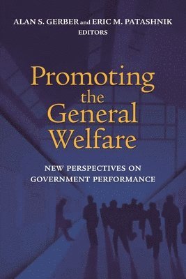 bokomslag Promoting the General Welfare