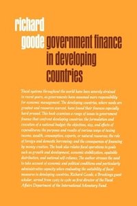 bokomslag Government Finance in Developing Countries
