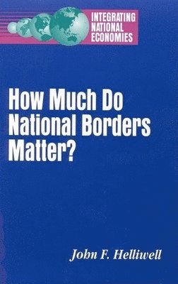 bokomslag How Much Do National Borders Matter?