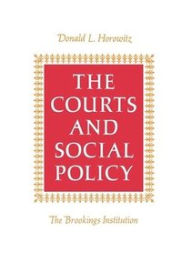 bokomslag The Courts and Social Policy