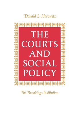 bokomslag The Courts and Social Policy