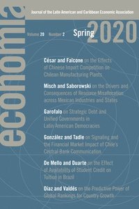 bokomslag Economía: Spring 2020