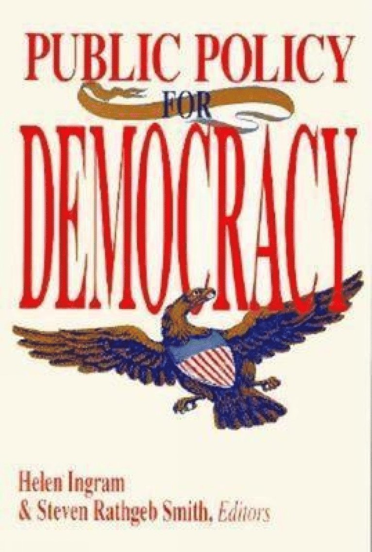 Public Policy for Democracy 1