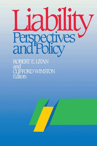 Robert E. Litan, Clifford Winston - Liability, Häftad