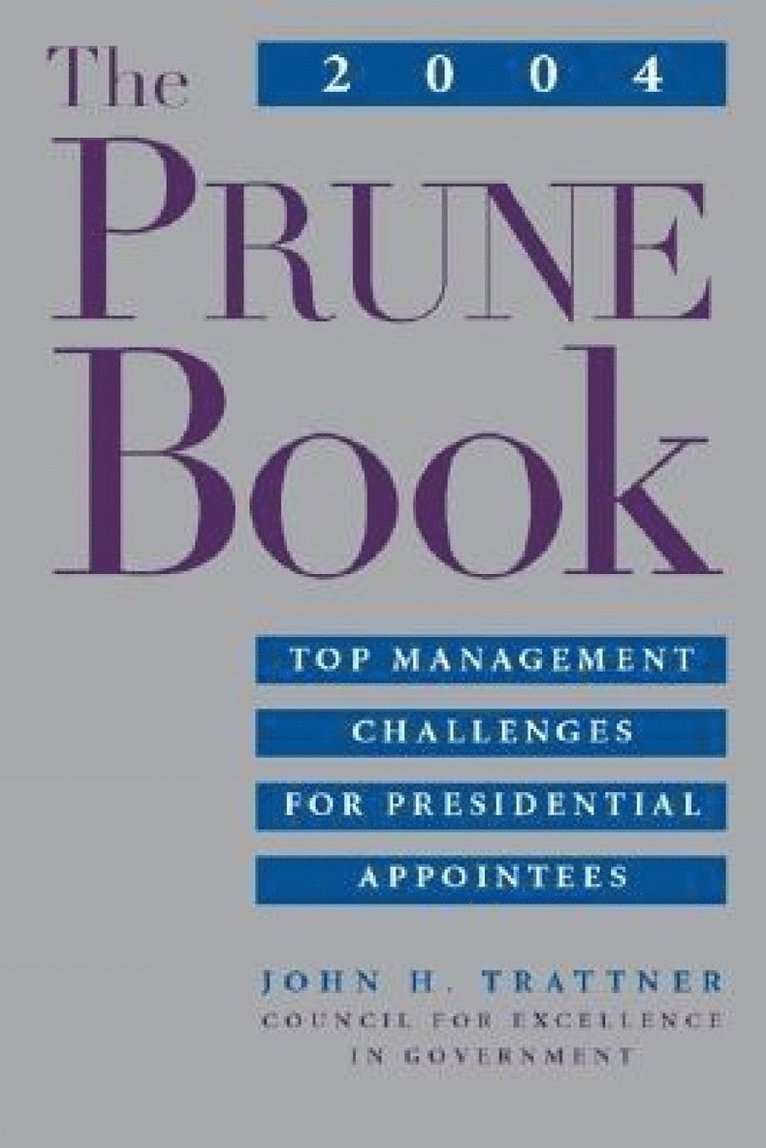 John H. Trattner - 2004 PRUNE Book, Häftad