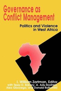 bokomslag Governance as Conflict Management