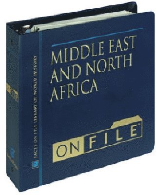 Facts on File Inc - Middle East & North Africa on File, Inbunden