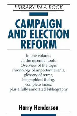 Harry Henderson - Campaign and Election Reform, Inbunden. Tillgänglighet: Tillfälligt slut