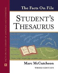 bokomslag Facts on File Student's Thesaurus, Third Edition