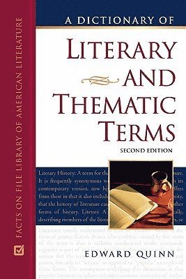 bokomslag Dictionary of Literary and Thematic Terms