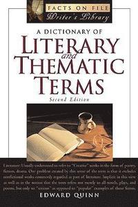 bokomslag Dictionary of Literary and Thematic Terms