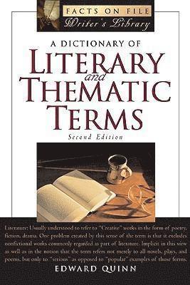 bokomslag Dictionary of Literary and Thematic Terms
