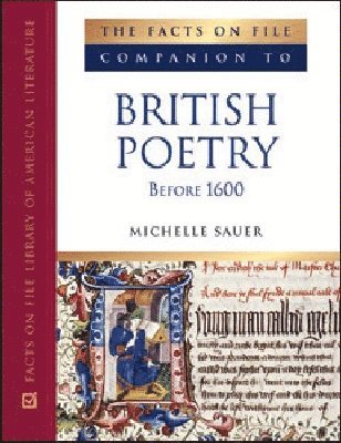 bokomslag Companion to British Poetry Before 1600