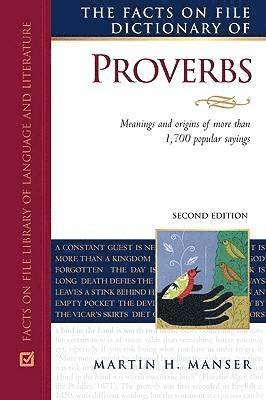bokomslag The Facts on File Dictionary of Proverbs