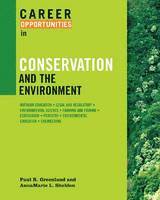 bokomslag Career Opportunities in Conservation and the Environment