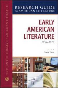 bokomslag EARLY AMERICAN LITERATURE, 1776-1820