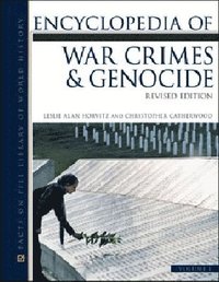 bokomslag Encyclopedia of War Crimes and Genocide (2 Vols)