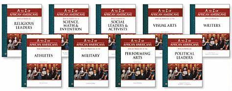 to Z of African Americans Set, 9-Volumes
