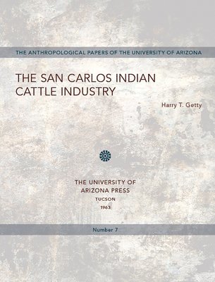 bokomslag San Carlos Indian Cattle Industry