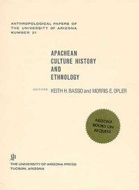 bokomslag Apachean Culture, History and Ethnology