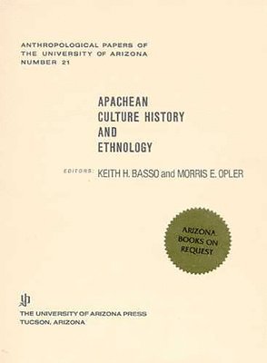 Apachean Culture, History and Ethnology 1