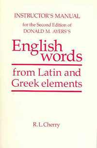 bokomslag English Words Instructor's Manual