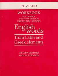 bokomslag Workbook to Accompany the Second Edition of Donald M. Ayers's English Words from Latin and Greek Elements