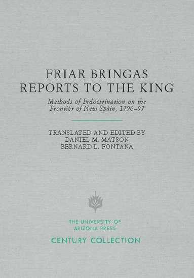 bokomslag Friar Bringas Reports to the King