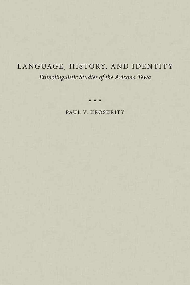 Language, History, and Identity 1