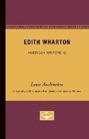 bokomslag Edith Wharton - American Writers 12