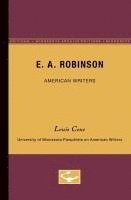 bokomslag Coxe, L: E.A. Robinson - American Writers 17