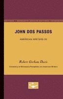 bokomslag John Dos Passos - American Writers 20