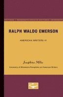 bokomslag Ralph Waldo Emerson - American Writers 41: University of Minnesota Pamphlets on American Writers