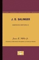 bokomslag J.D. Salinger - American Writers 51: University of Minnesota Pamphlets on American Writers