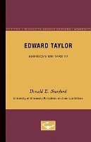 bokomslag Edward Taylor - American Writers 52