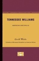 bokomslag Tennessee Williams - American Writers 53: University of Minnesota Pamphlets on American Writers
