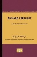 bokomslag Richard Eberhart - American Writers 55: University of Minnesota Pamphlets on American Writers