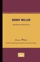 bokomslag Wickes, G: Henry Miller - American Writers 56