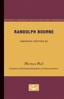 bokomslag Randolph Bourne - American Writers 60