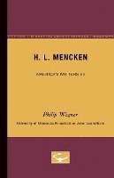 bokomslag H.L. Mencken - American Writers 62