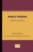 bokomslag Harold Frederic - American Writers 83: University of Minnesota Pamphlets on American Writers