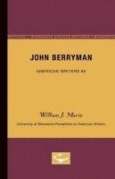 bokomslag Martz, W: John Berryman - American Writers 85