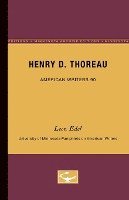 bokomslag Henry D. Thoreau - American Writers 90