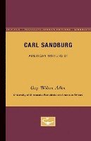 Gay Wilson Allen - Carl Sandburg - American Writers 97: University of Minnesota Pamphlets on American Writers, Häftad